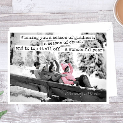 Raven's Rest Studio - Wishing You A Season Of Gladness, A Season Of Cheer...