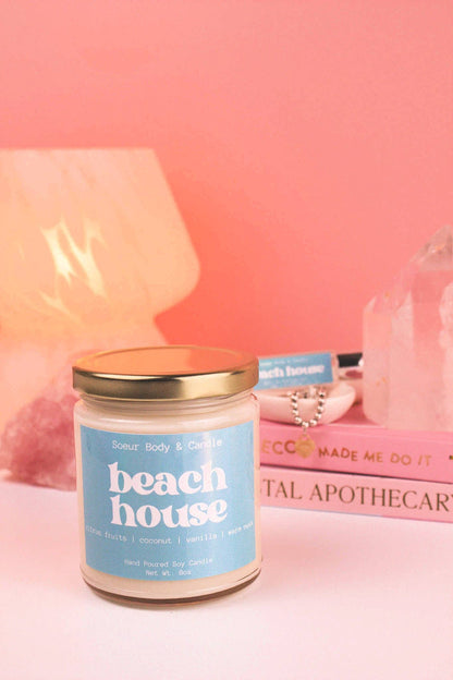 Beach House Soy Candle