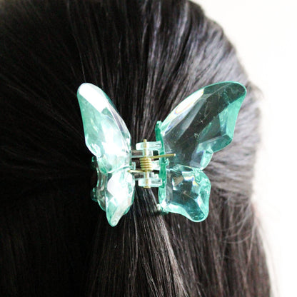 La-a SOLE - Butterfly Claw Clip | Blue