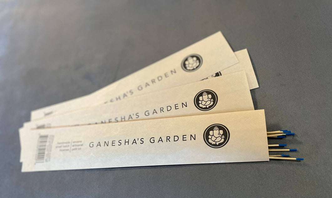 Between Heaven & Earth Mfg. - Ganesha's Garden Stick Incense Bags 100 Count