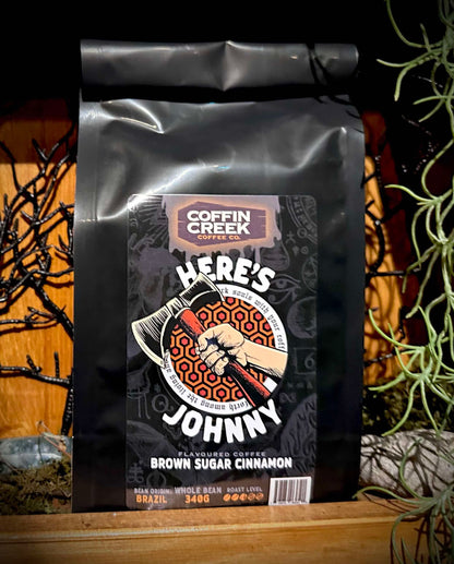 Coffin Creek Coffee - Here's Johnny - Brown Sugar Cinnamon Flavor