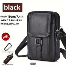 Load image into Gallery viewer, 2 in 1 Belt/Crossbody Leather Pouch
