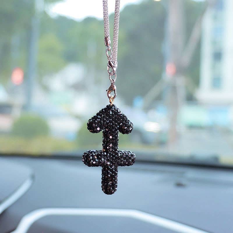 Crystal Zodiac Car Charm