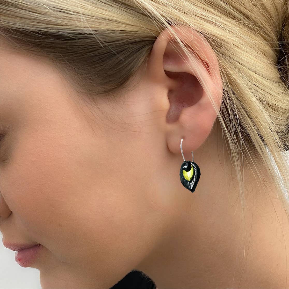 Lfgl32  - Earrings come with 9 interchangeable colours. 