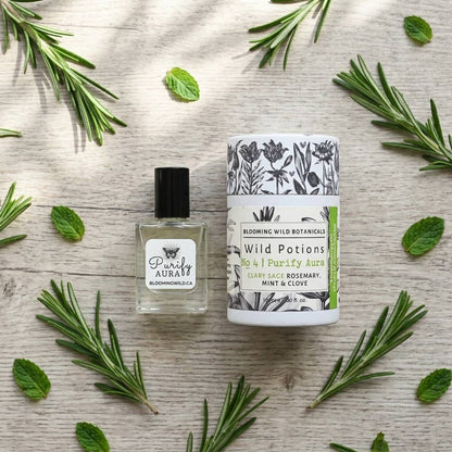 Blooming Wild Botanicals - Purify Aura  Aromatherapy Potion | Cleansing + Clarity