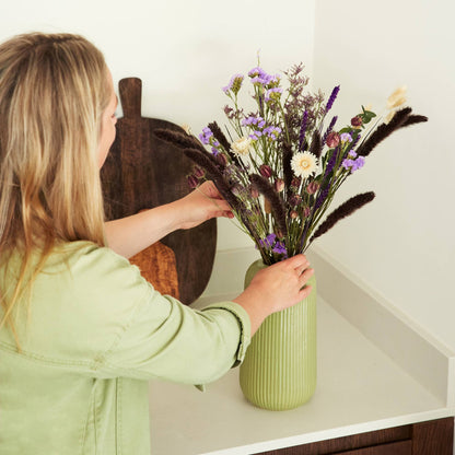 Dried Flowers - Field Bouquet - Meadow Violet: Small