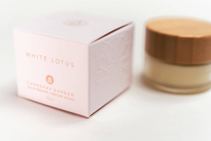 Ganesha's Garden White Lotus Solid Perfume