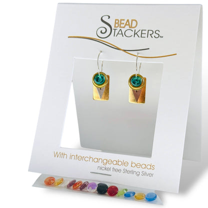 RTSG34 - Earrings come with 9 interchangeable colours. 