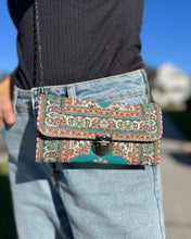 Load image into Gallery viewer, Green Turkish Crossbody Bag
