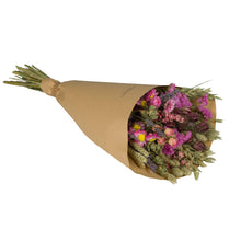 Load image into Gallery viewer, Dried Flowers - Field Bouquet - Pink: Medium
