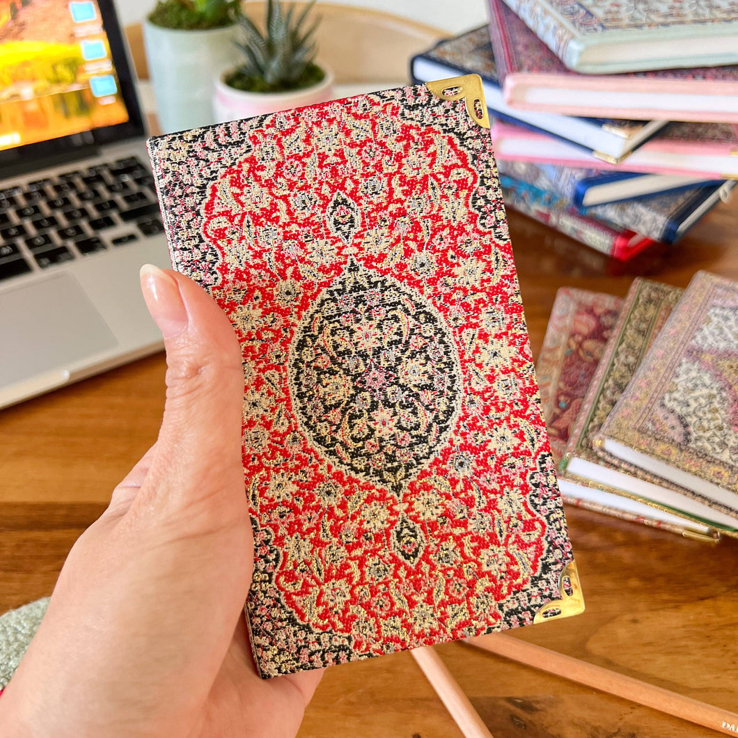 Small Red  Notebook