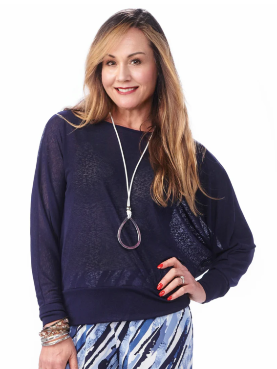 Gauze Dolman Top 4506