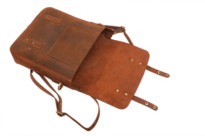 The Monroe Messenger Backpack