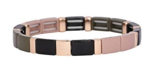 Enamel Tile Bracelets