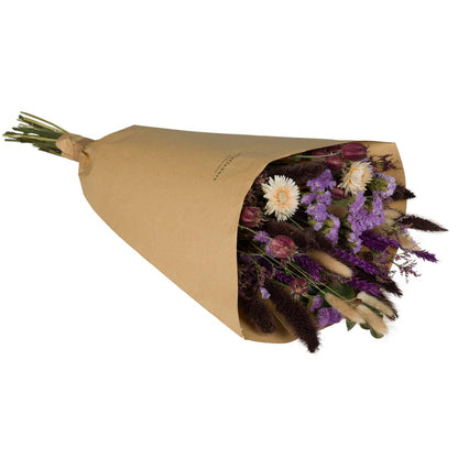 Dried Flowers - Field Bouquet - Meadow Violet: Small