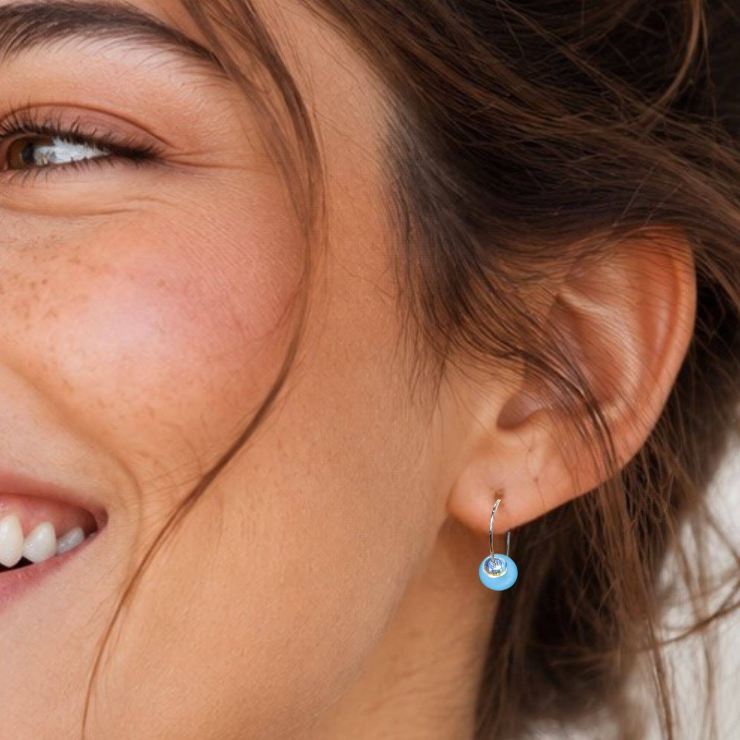 ABPN20 - Earrings come with 9 interchangeable colours.