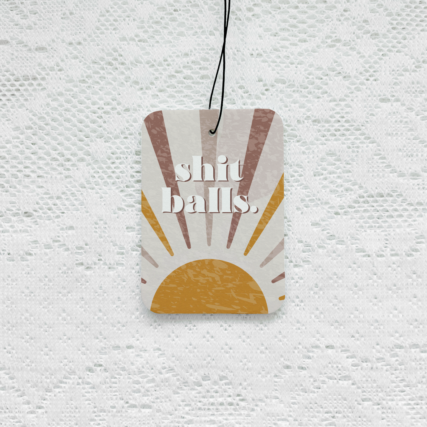 Shit Balls Car Air Freshener