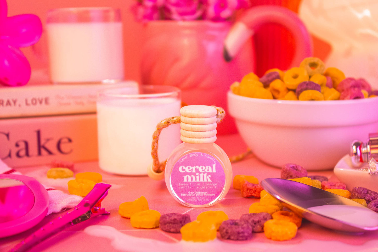 Soeur Body and Candle - Cereal Milk Car Diffuser