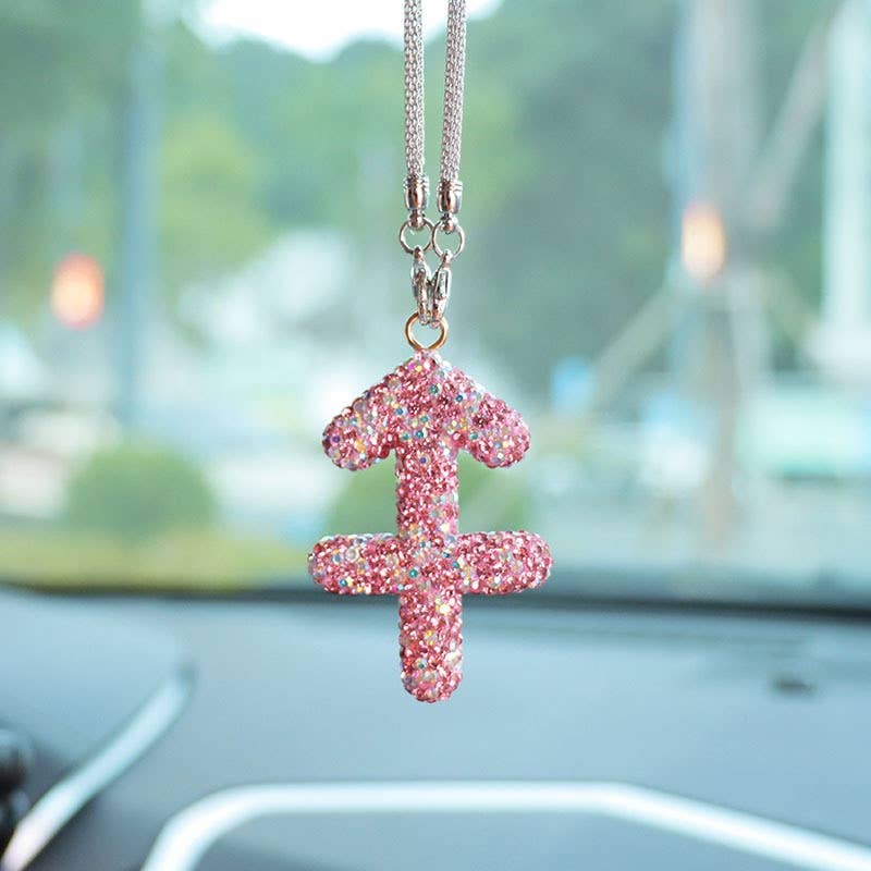 Crystal Zodiac Car Charm