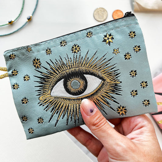 Evil Eye Coin Purse