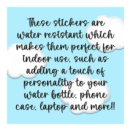 Sticky Moods - Just a Girl with 47 Tabs Open Funny Relatable Sticker