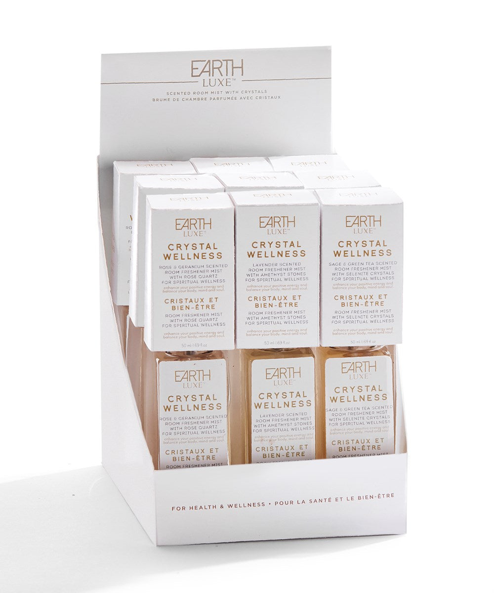 Room Spray with Wellness Crystals