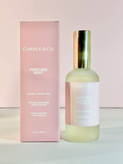 Cardle & Co. - Perfume Mist: Pretty Poet (Citrus Sunshine)