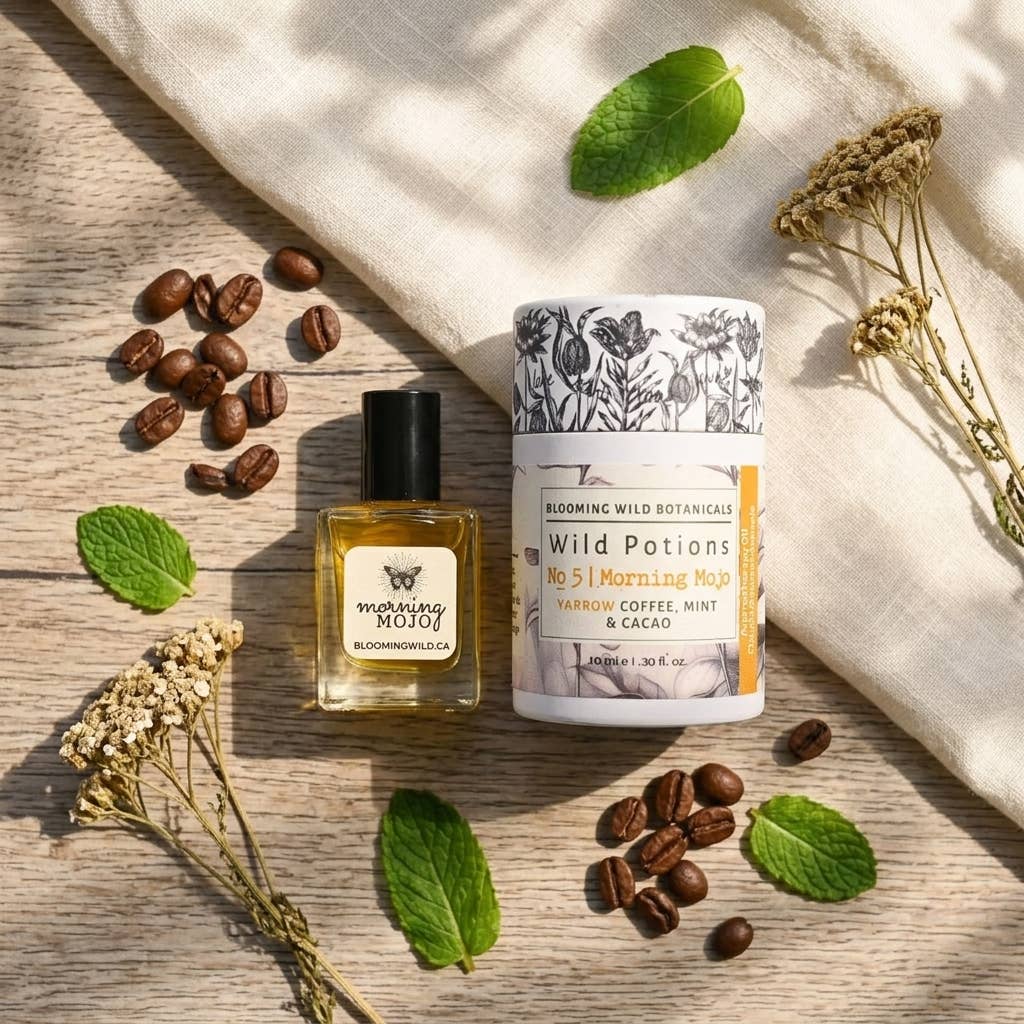 Blooming Wild Botanicals - Morning Mojo  Aromatherapy Potion | Energy + Focus