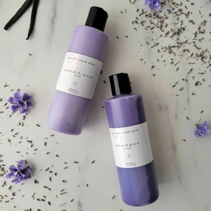Beauty From Bees Purple Conditioner