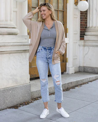 buttery soft cocoon cardi