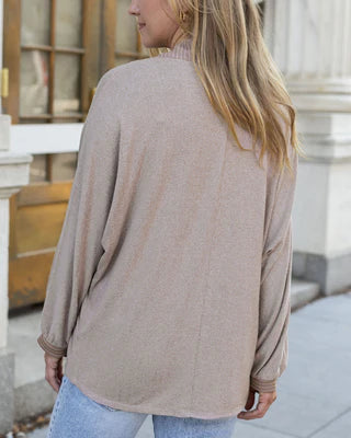 buttery soft cocoon cardi