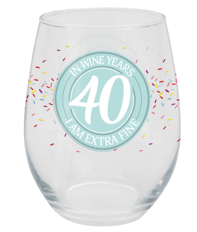 Stemless Wine Glass