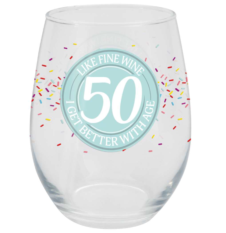 Stemless Wine Glass