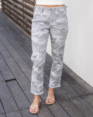 Camper Cargo Pants in Camo