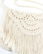 Load image into Gallery viewer, crochet crossbody bag
