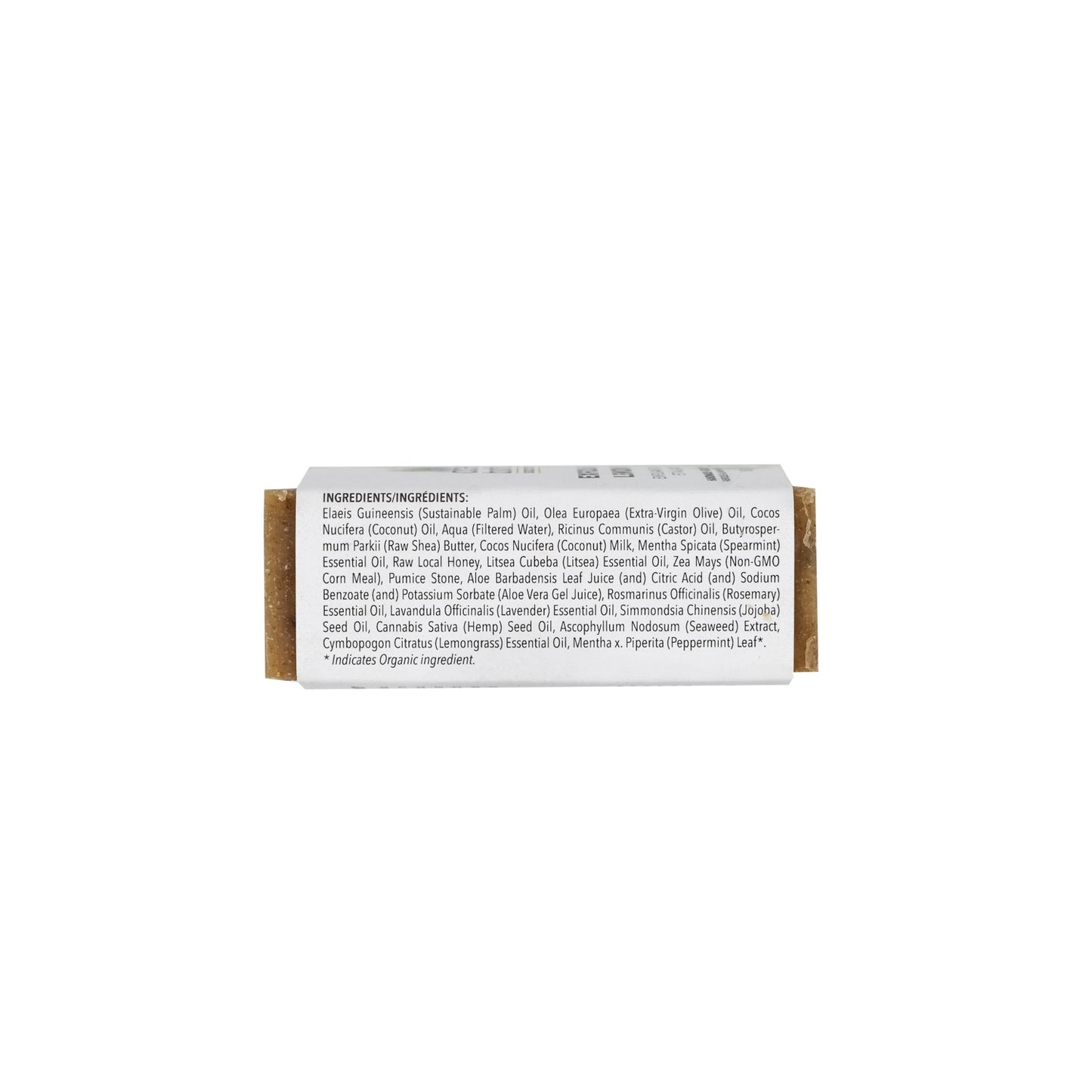 Exfoliating Lemon Mint Natural Bar Soap