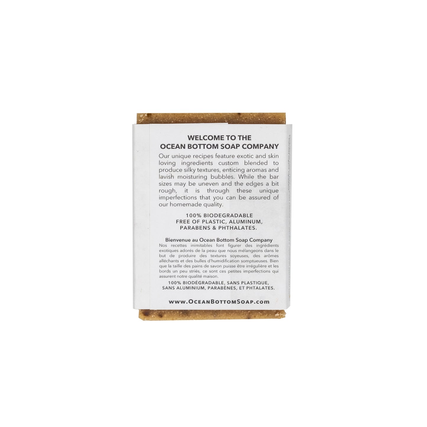 Exfoliating Lemon Mint Natural Bar Soap