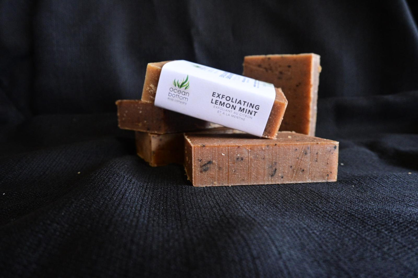 Exfoliating Lemon Mint Natural Bar Soap