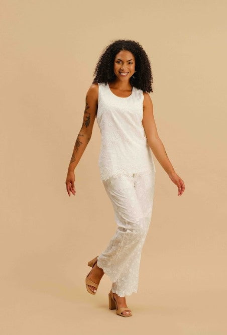 Lace Overlay Top SALE
