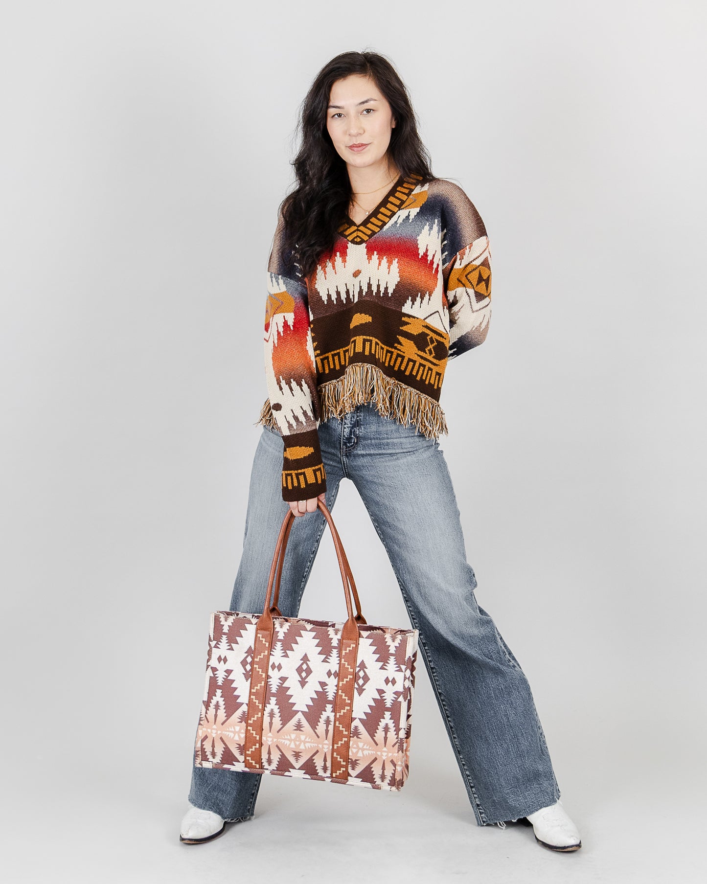 Canyon Dusk Knit Sweater