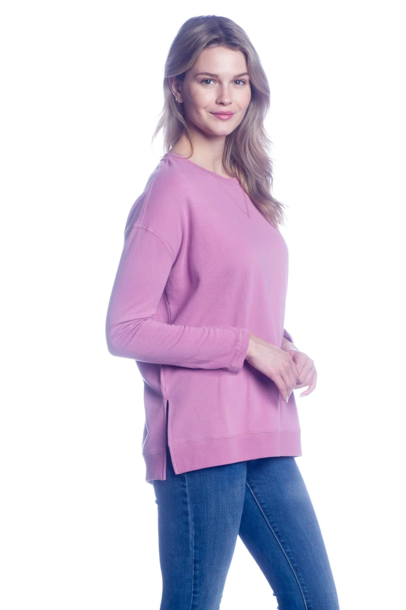 Long Sleeve Crew Neck Top