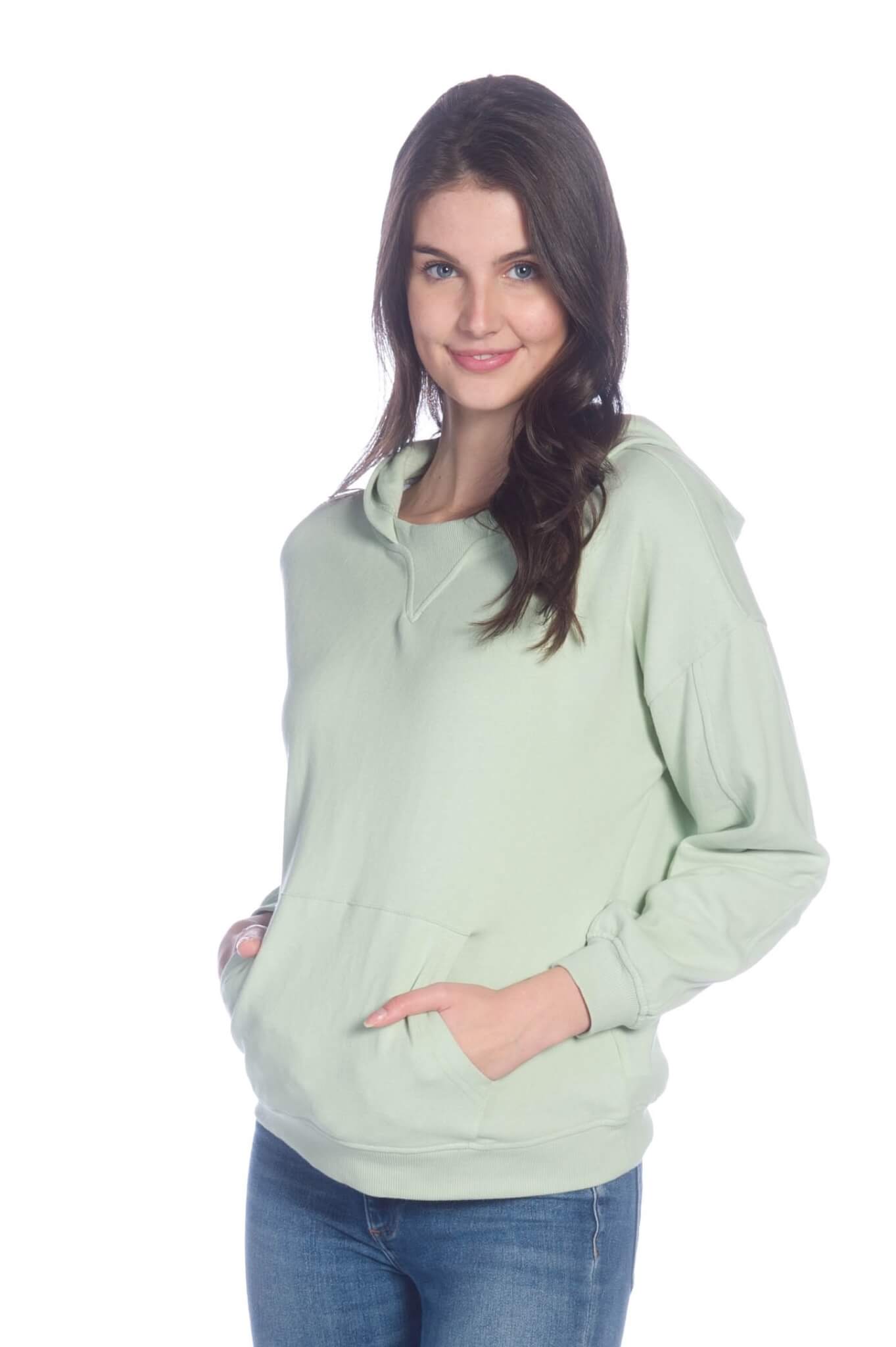 Long Sleeve Hooded Top