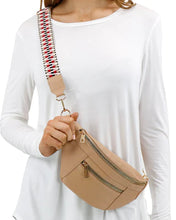 Load image into Gallery viewer, Faux Leather Belt Bag w/ Guitar Strap
