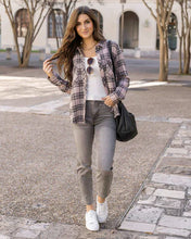 Load image into Gallery viewer, Favourite Button Up Plaid
