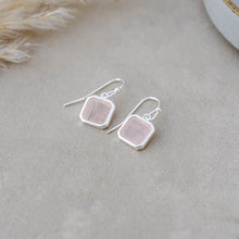 Load image into Gallery viewer, Florence Earrings - Rose Quartz

