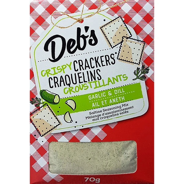 Deb's Dips - Garlic & Dill Saltine Seasoning Mix