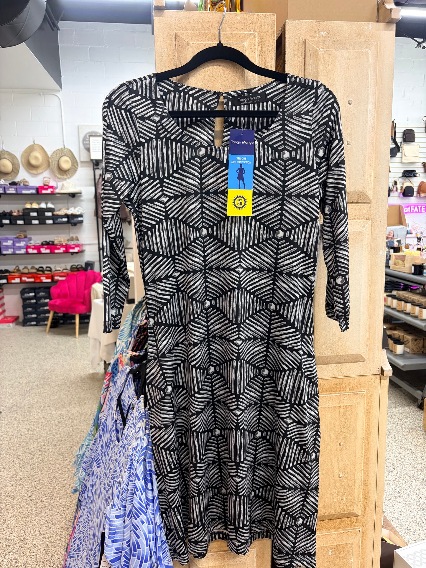 3/4 Sleeve Sunrise Dress