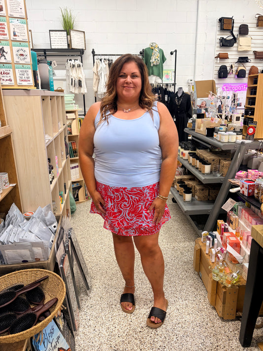 Vibrant Skort
