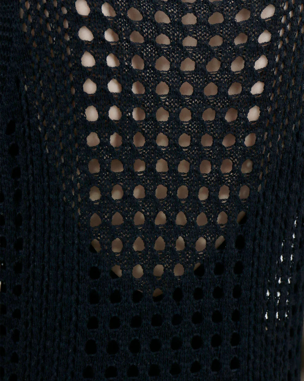 Capri Knit Swim Cover-Up in Black