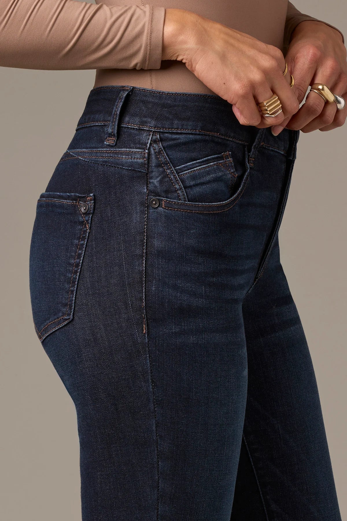 Charlotte Mid-Rise Ankle Skimmer Jeans